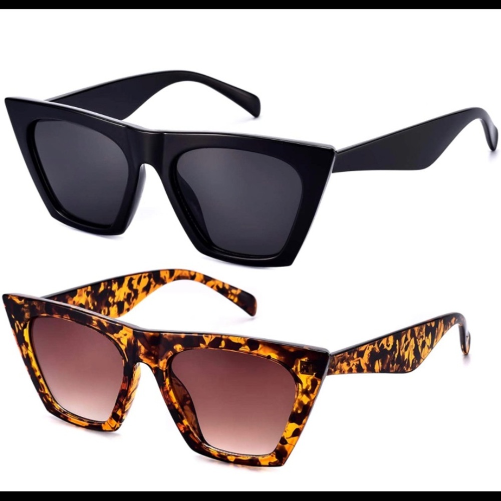 Set of 2 Square Sunglasses